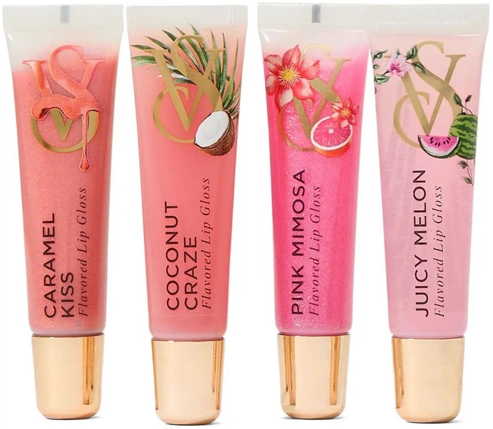 Набір блисків для губ Victoria's Secret Flavor Icons 13 г х 4 шт (667560217547) - зображення 2