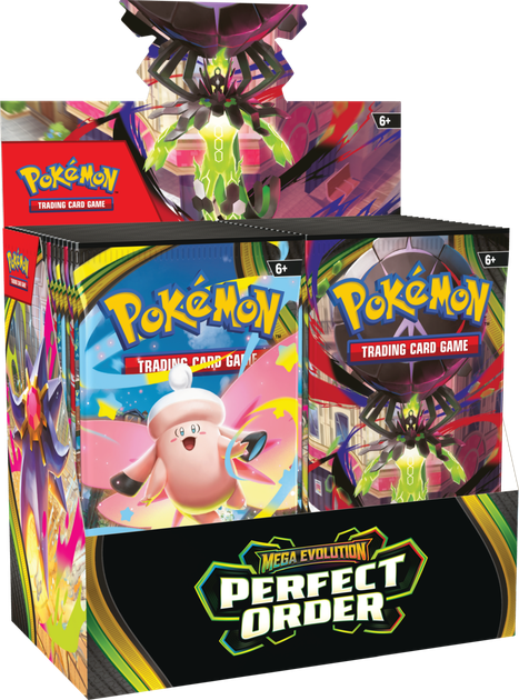 Доповнення Pokemon TCG: Mega Evolution - Perfect Order - Booster Display 36 шт (196214137127) - зображення 2