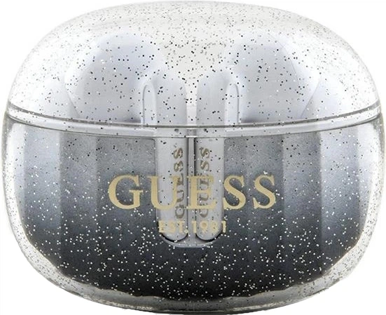 Навушники Guess Glitter Gradient Bluetooth 5.3 Wireless + Doc Station Black (3666339210373) - зображення 2