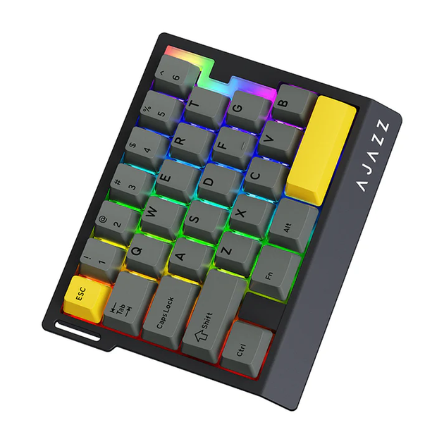 Магнітна ігрова клавіатураAJAZZ AK029 / Дротова / 29% / Magnetic Rice Switch / Black / Чорний - изображение 2