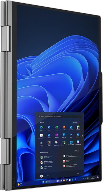 Ноутбук Lenovo ThinkPad X1 2-in-1 G10 Aura Edition (21Q000D1MX) Grey - зображення 8