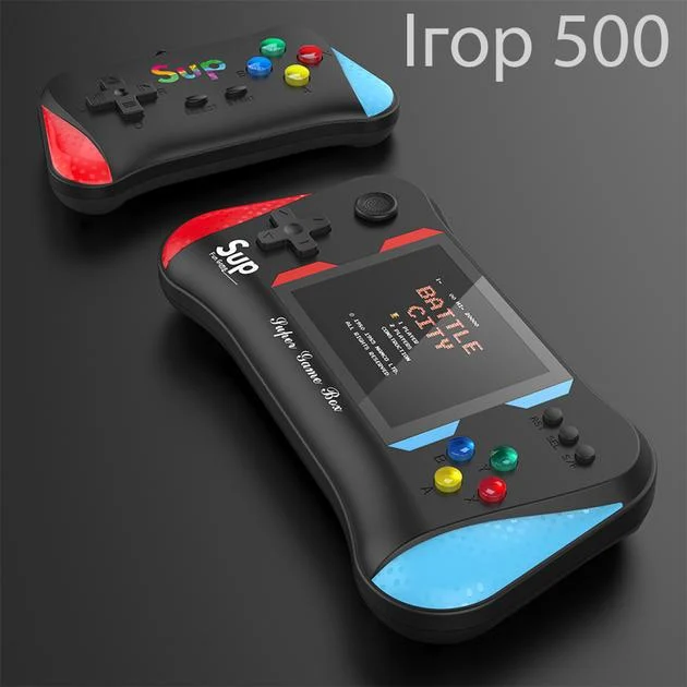 Інтерактивна консоль SUP X7M (С 64449) 500 ігор, 1200 mAh, кольоровий HD дисплей 3,5 дюймів, додатковий джойстик - Фото 3 Інтерактивна консоль SUP X7M (С 64449) 500 ігор, 1200 mAh, кольоровий HD дисплей 3,5 дюймів, додатковий джойстик - изображение 3