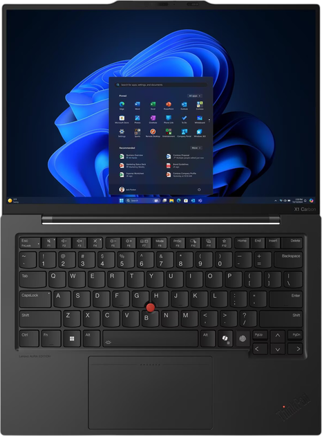Ноутбук Lenovo ThinkPad X1 Carbon G13 Aura Edition (21NS00MMMH) Black Paint - зображення 6
