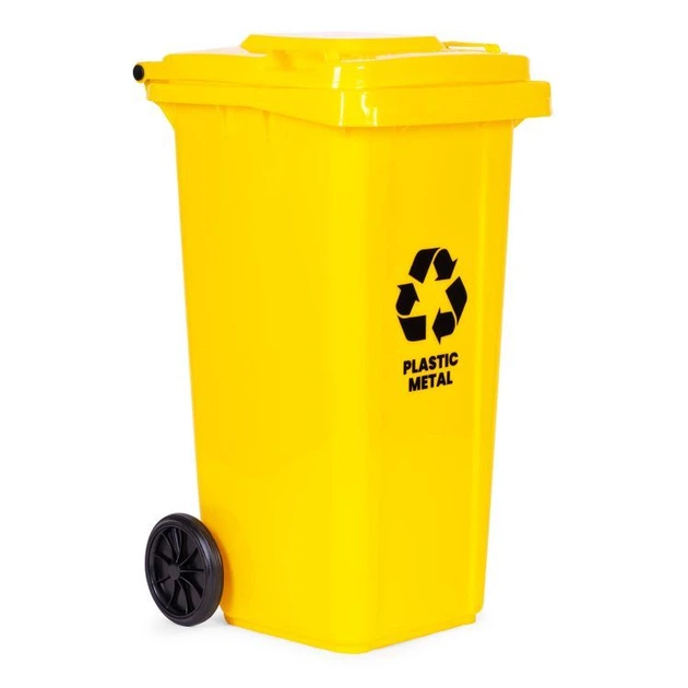 Набір контейнерів для сміття EcoToys 5819 120 л х 3 шт (MO-120G-8-9-13) - зображення 4