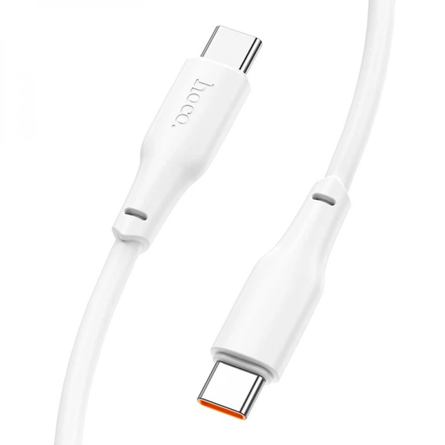 USB кабель Hoco X93 Force, Type-C, 2.0 м., Білий - 384131 - зображення 5