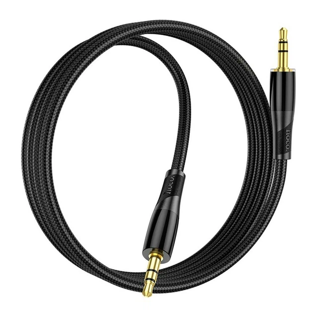AUX кабель Hoco UPA25, 1.0 м., 3.5 мм., Черный - 402126 - изображение 3