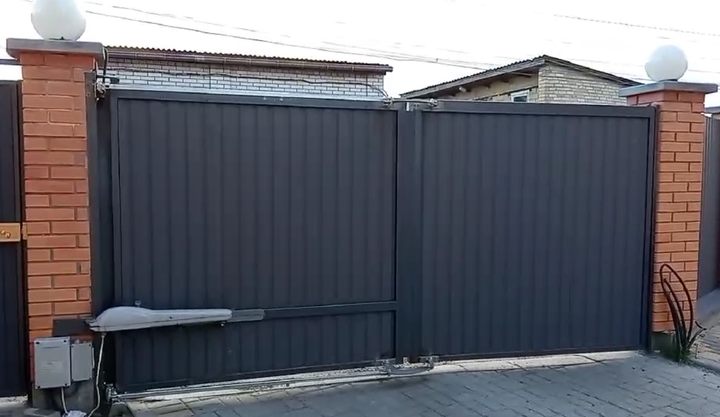 Удлинитель телескопической тяги механизмов серии BFG(Bi-Folding Gate) дву-складных ворот гармошка/книжка - изображение 10
