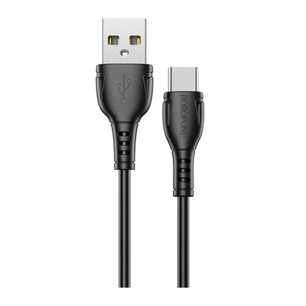 USB кабель Borofone BX51 Triumph, Type-C, 1.0 м., Чорний - 210947 - Фото 1 USB кабель Borofone BX51 Triumph, Type-C, 1.0 м., Чорний - 210947 - зображення 1