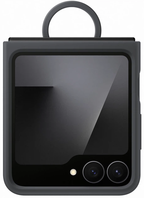 Панель Samsung Silicone Case для Galaxy Z Flip7 FE Black (EF-PF741TBEGWW) - зображення 4