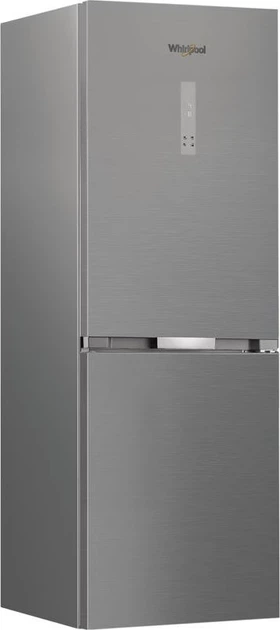 Холодильник Whirlpool з нижнім морозильником, габарити 186.5x60x66.3 см, об'єм холодильного відділу - 210 л, морозильного - 104 л, (629356) - зображення 7