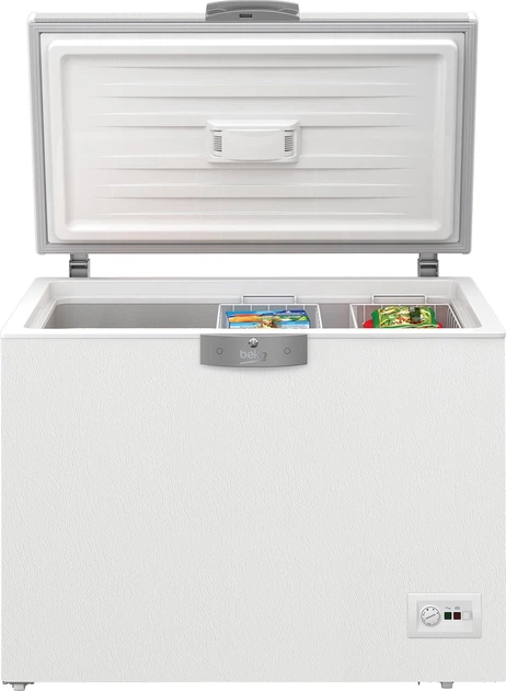 Морозильный ларь Beko HSM30081H, 298л, А+, ST, белый - изображение 2