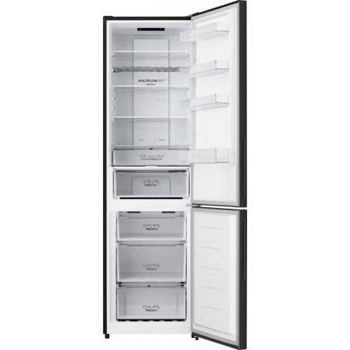 Холодильник Gorenje с нижней морозильной камерой 238л черный NoFrost для хранения продуктов морозильник (629346) - изображение 4