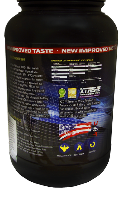 Протеїн XTREME XZO Nutrition Whey Protein 85% 1 кг Ірис-Тоффі (Комплексний протеїн + BCAA) - Фото 2 Протеїн XTREME XZO Nutrition Whey Protein 85% 1 кг Ірис-Тоффі (Комплексний протеїн + BCAA) - зображення 2