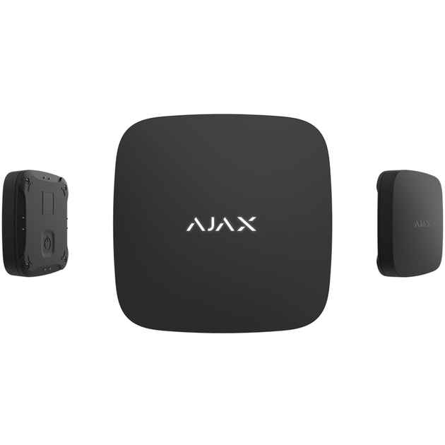 Система защиты от протечек Ajax Hub 2 (2G) Black (2 датчика, 2 крана 1/2") (Hub2Black/2G/2LP/2WaterStop15) - изображение 2