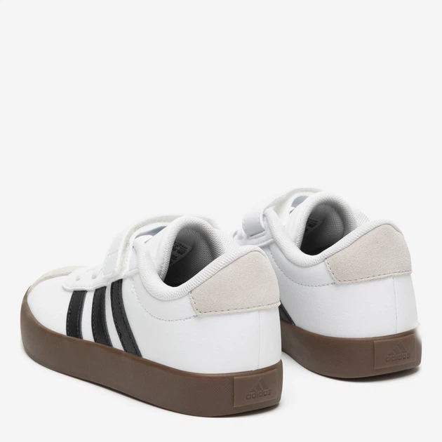Детские кеды для девочки Adidas Vl Court 3.0 EL C ID9155 5903419559372 30 Белые (5903419559389) - изображение 3