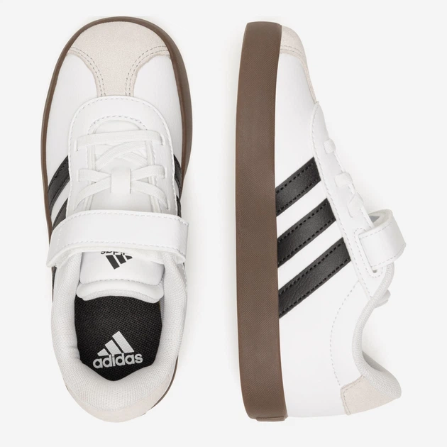 Детские кеды для девочки Adidas Vl Court 3.0 EL C ID9155 5903419559372 30 Белые (5903419559389) - изображение 5