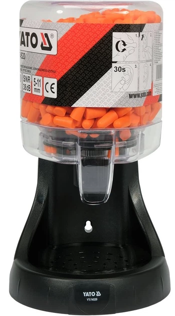 Dozownik z zatyczkami do uszu Yato YT-74520 snr 38 250 par (5906083090813) - obraz 2