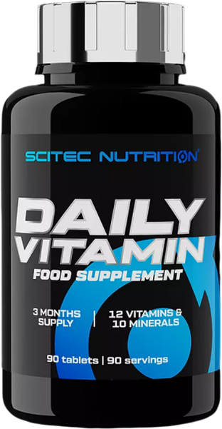 Мультивітамінний та мінеральний комплекс Scitec Nutrition Daily Vita-Min 90 таблеток (5999100031777)