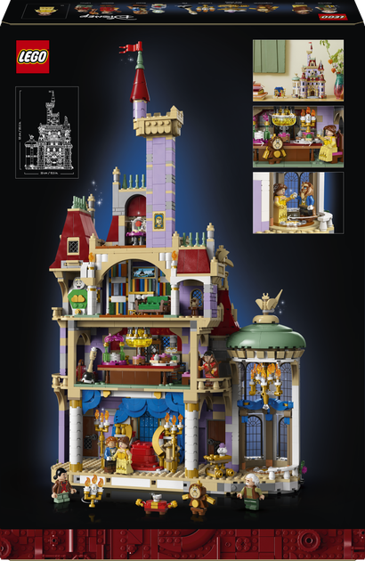 Конструктор LEGO Disney Princess Замок Красуні й Чудовиська 2916 деталей (43263) - зображення 9