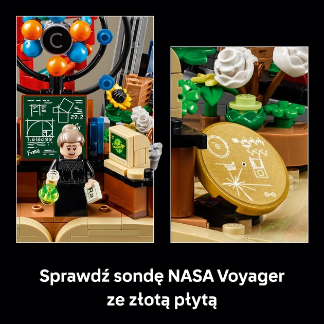 Zestaw klocków LEGO Ideas Ewolucja przedmiotów ścisłych 879 elementów (21355) - obraz 8