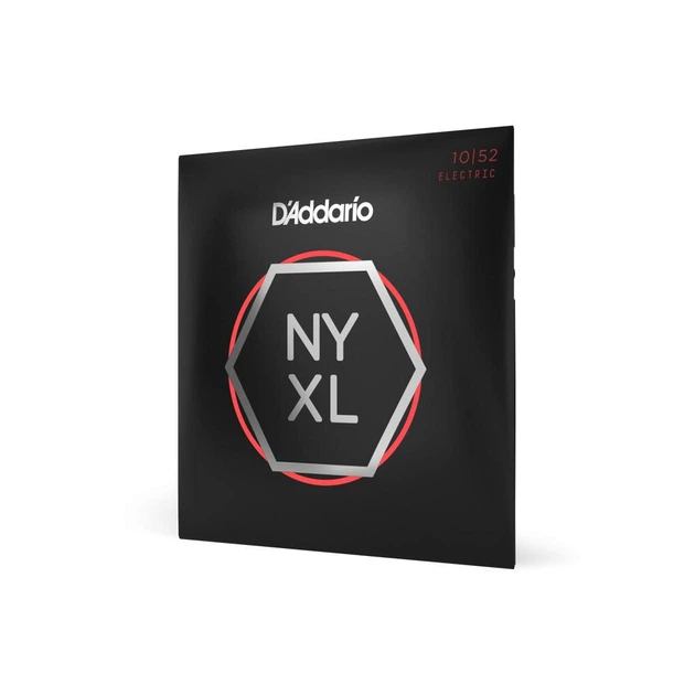 Струни для електрогітари D'Addario NYXL Light Top / Heavy Bottom (10-52) - зображення 4