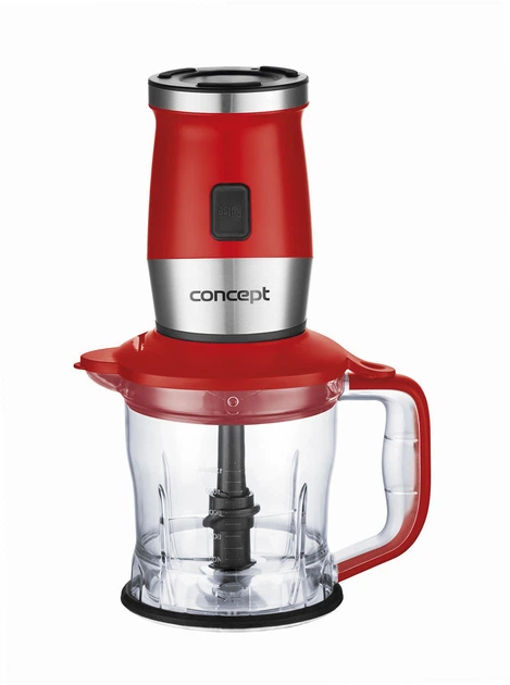 Измельчитель-блендер 3в1 Concept SM3392 700W Red (измельчитель, кофемолка, блендер) - изображение 5