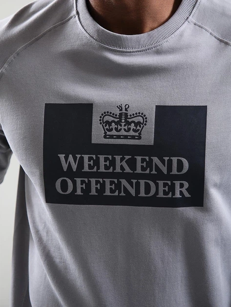Свитшот Weekend Offender Skylar Серый — размер S - изображение 2