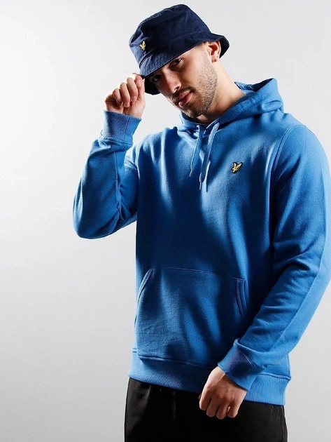Худі Lyle & Scott Pullover Блакитне — розмір L - Фото 1 Худі Lyle & Scott Pullover Блакитне — розмір L - зображення 1