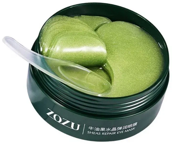 Гидрогелевые патчи для глаз Zozu Eye Mask Avocado Crystal с экстрактом авокадо и маслом Ши 60 шт (6941349342786) - изображение 3