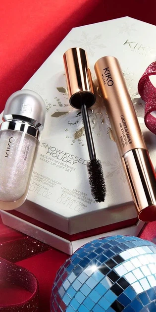 Набір подарунковий KIKO MILANO Snow-Kissed Holiday Mountain Buddies Make up Gift Set - Фото 4 Набір подарунковий KIKO MILANO Snow-Kissed Holiday Mountain Buddies Make up Gift Set - зображення 4