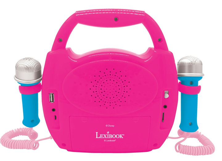 Портативна колонка Lexibook MP320DPZ Disney Princess Bluetooth зі світлом і двома мікрофонами (3380743093567) - зображення 4