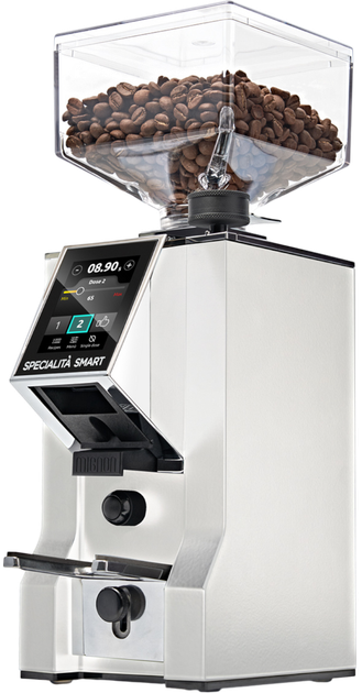 Кавомолка Eureka Mignon Specialita Smart 16CR Біла (2603000187) - зображення 3