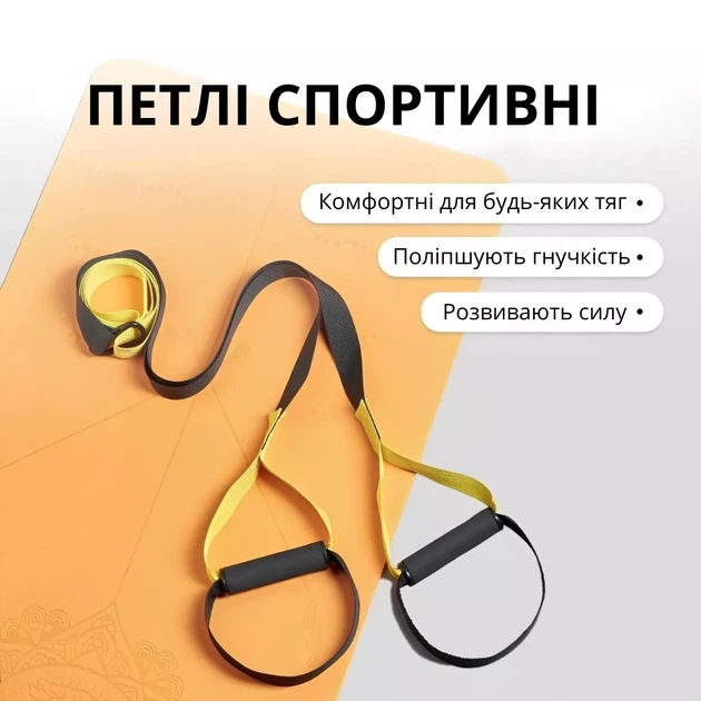 Петлі TRX Pro 3 з гумовими ручками для фітнесу - зображення 7