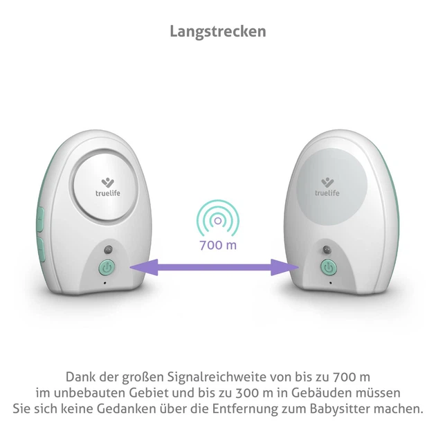 Електронна радіоняня TrueLife TLNTVMP NannyTone VM Pocket аудіо (8594175358971) - зображення 4