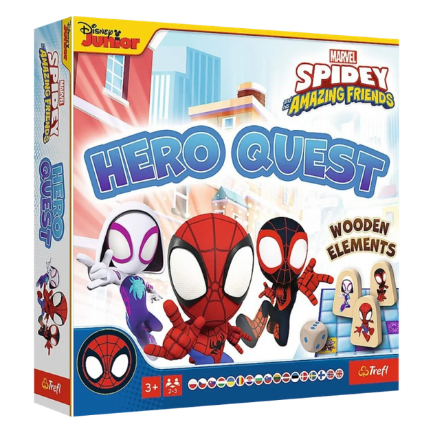 Настільна гра Trefl Квести Для Героїв - Дісней: Людина Павук (Hero Quest - Disney: Spidey And His Amazing Friends) (укр) ( 02436 ) - изображение 2