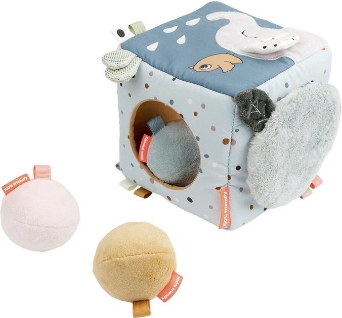 Zabawka dla niemowląt Done by Deer Discovery Cube Deer Friends 4823137 (5712643034438) - obraz 6