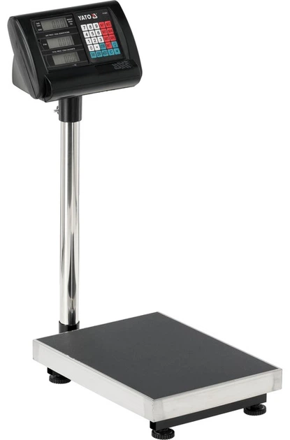 Ваги електронні Yato YT-73275 платформені 100 кг / 20 г (5906083122514) - зображення 2