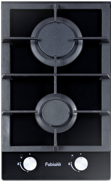 Газовая варочная панель Fabiano FHG 162 VGH Black Glass 8111.406.0837 - Фото 2 Газовая варочная панель Fabiano FHG 162 VGH Black Glass 8111.406.0837 - изображение 2