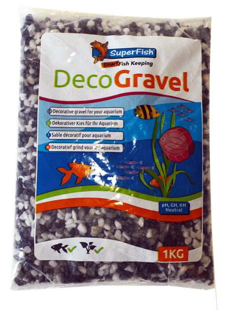 Декоративний гравій SF DECO GRAVEL MIX WHITE-BLACK-GREY 1 KG (A8050040) - Фото 2 Декоративний гравій SF DECO GRAVEL MIX WHITE-BLACK-GREY 1 KG (A8050040) - изображение 2