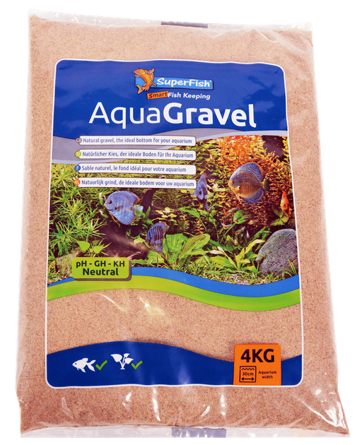 Акваріумний гравій SF AQUA GRAVEL RIVER SAND 4 KG (A8050120) - изображение 2