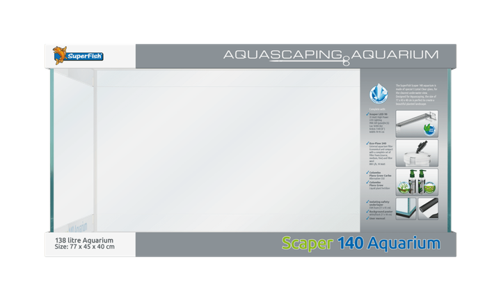 Акваріумний набір SuperFish Scaper 140 (A4051820) для акваскейпінгу - зображення 4