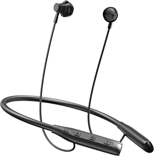 Słuchawki Usams YQ24 Black (6958444991313) - obraz 2