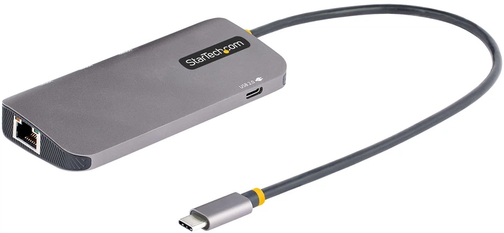 Stacja dokująca Startech USB-C 100W PD / HDMI 4K 60Hz / 3 x USB-A  / GbE (127B-USBC-MULTIPORT) - obraz 2