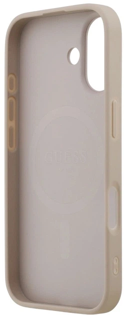 Панель Guess 4G Printed Stripes MagSafe для Apple iPhone 17 Pink (3666339491444) - зображення 6
