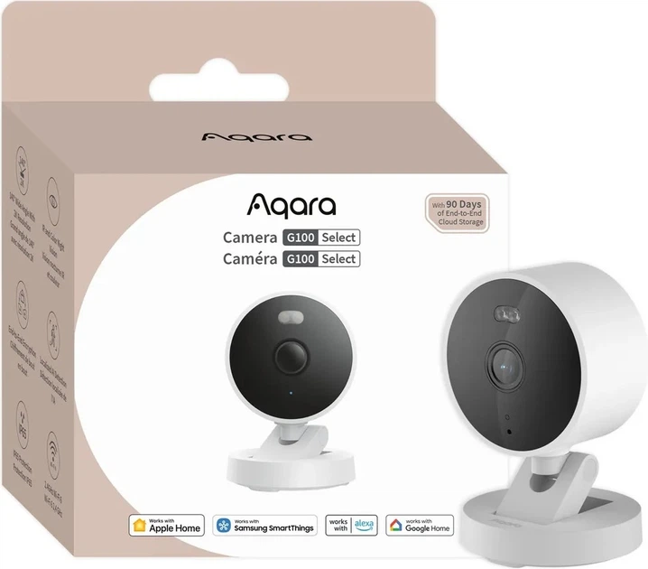 IP-камера Aqara Camera G100 Select White (CH-C08DW) - зображення 2