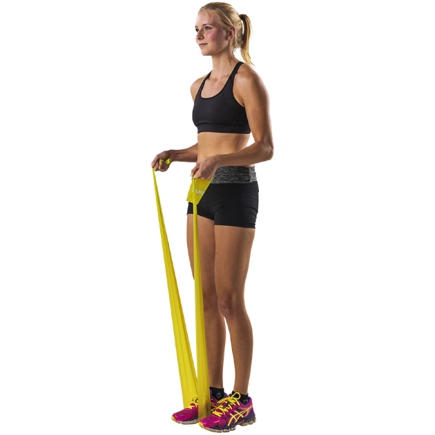 Эластичная лента для йоги/пилатеса Tunturi Resistance Band Light 14TUSFU137 - изображение 2