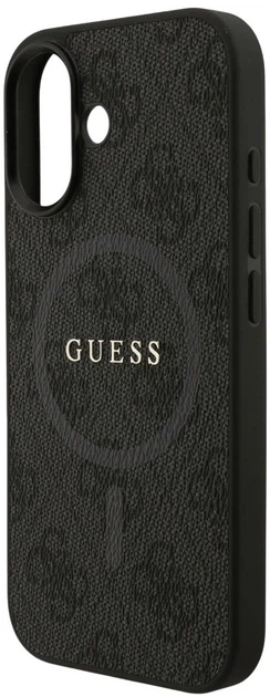 Панель Guess 4G Ring Classic Logo MagSafe для Apple iPhone 17 Black (3666339490966) - зображення 5