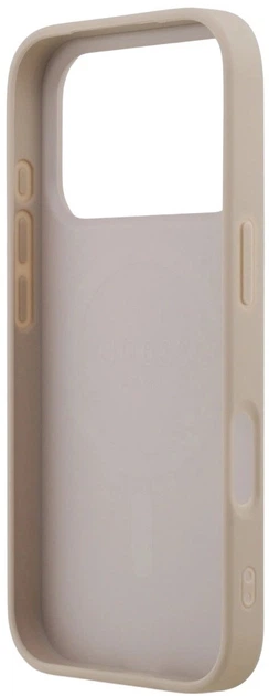 Etui plecki Guess 4G Ring Classic Logo MagSafe do Apple iPhone 17 Pro Max Pink (3666339491031) - obraz 6