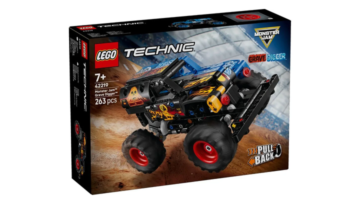 Конструктор Lego Monster Jam Grave Digger Вогонь і Лід Technic 42219 - зображення 2