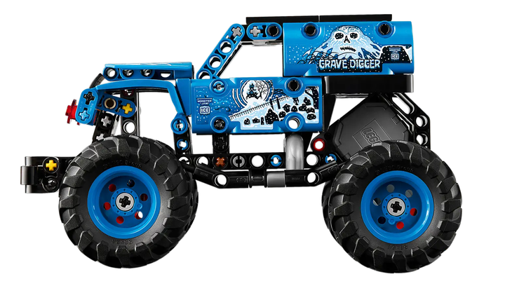 Конструктор Lego Monster Jam Grave Digger Вогонь і Лід Technic 42219 - зображення 5
